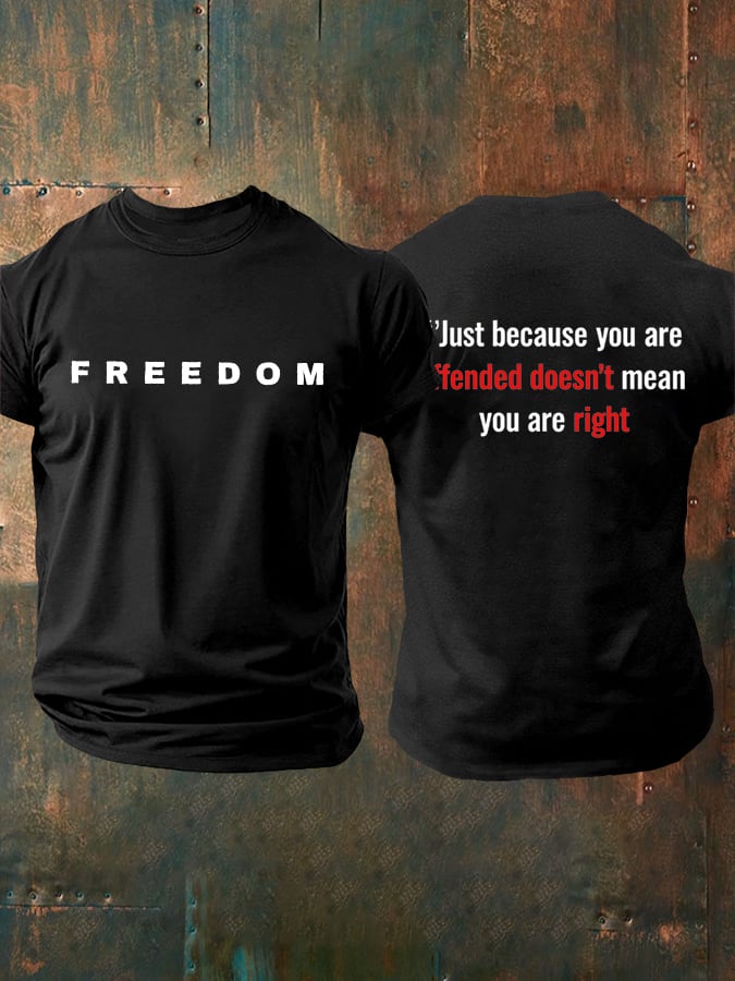 Men's Hot Print T-shirt