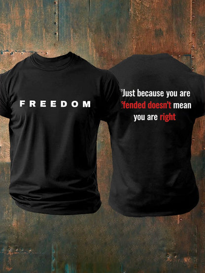 Men's Hot Print T-shirt