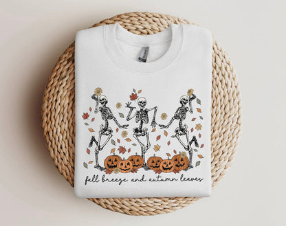Fall Breeze & Autumn Leaves Crewneck